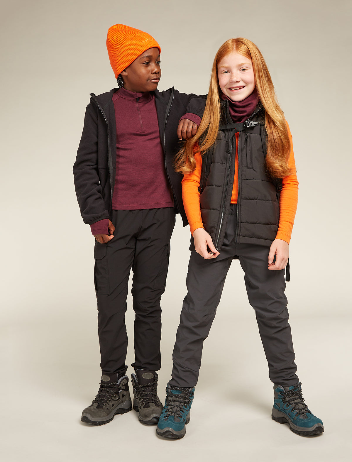 Kids’ Merino 260 Tech Thermal Leggings Port - 6