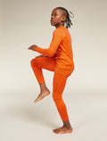 Kids’ Merino 200 Oasis Long Sleeve Crewe Thermal Top  - 5