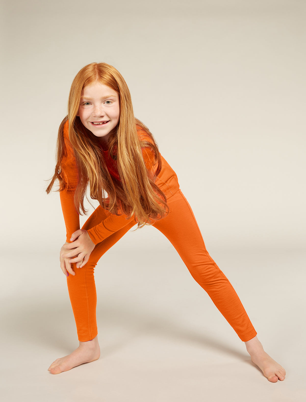 Kids’ Merino 200 Oasis Long Sleeve Crewe Thermal Top  - 6