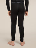 Kids’ Merino 200 Oasis Thermal Leggings Black - 2