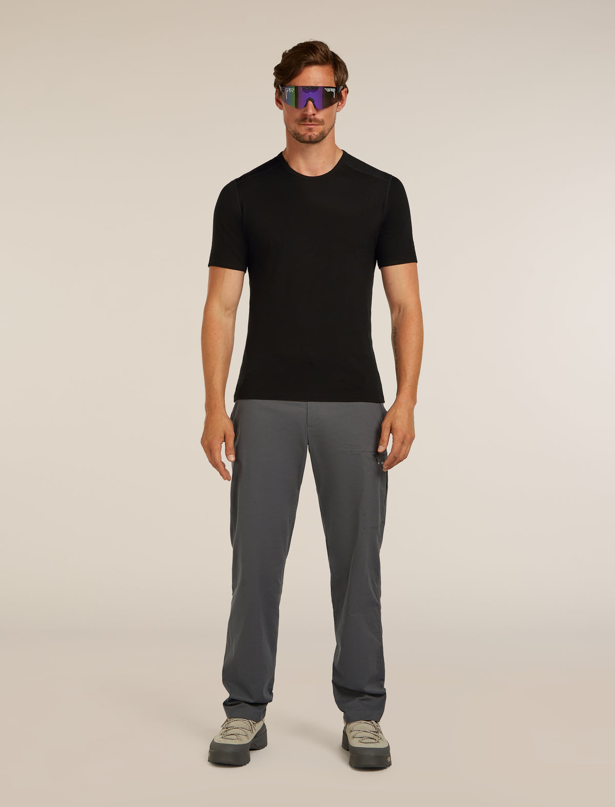 Men's Merino 200 Oasis Short Sleeve Crewe Thermal Top  - 4