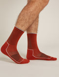 Men's Merino Blend Hike Cool-Lite™ 3Q Crew Socks  - 2