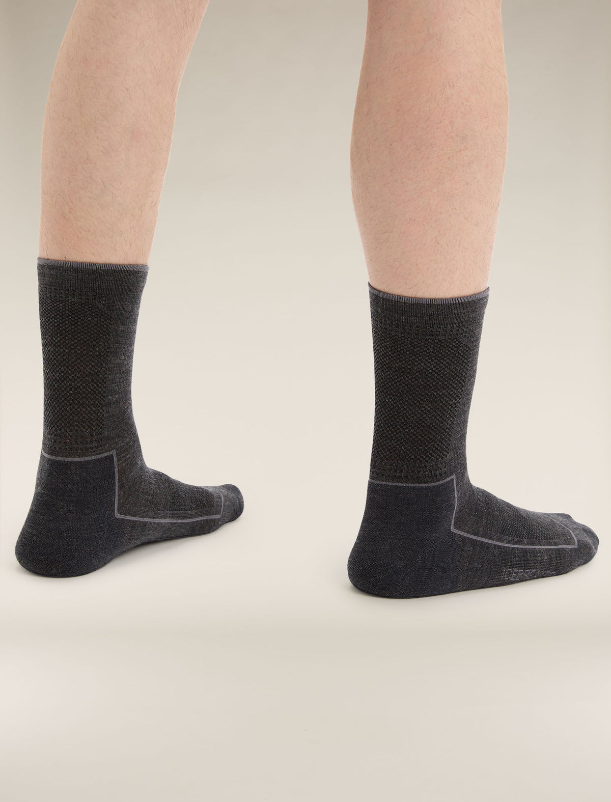 Men's Merino Blend Hike Cool-Lite™ 3Q Crew Socks  - 2