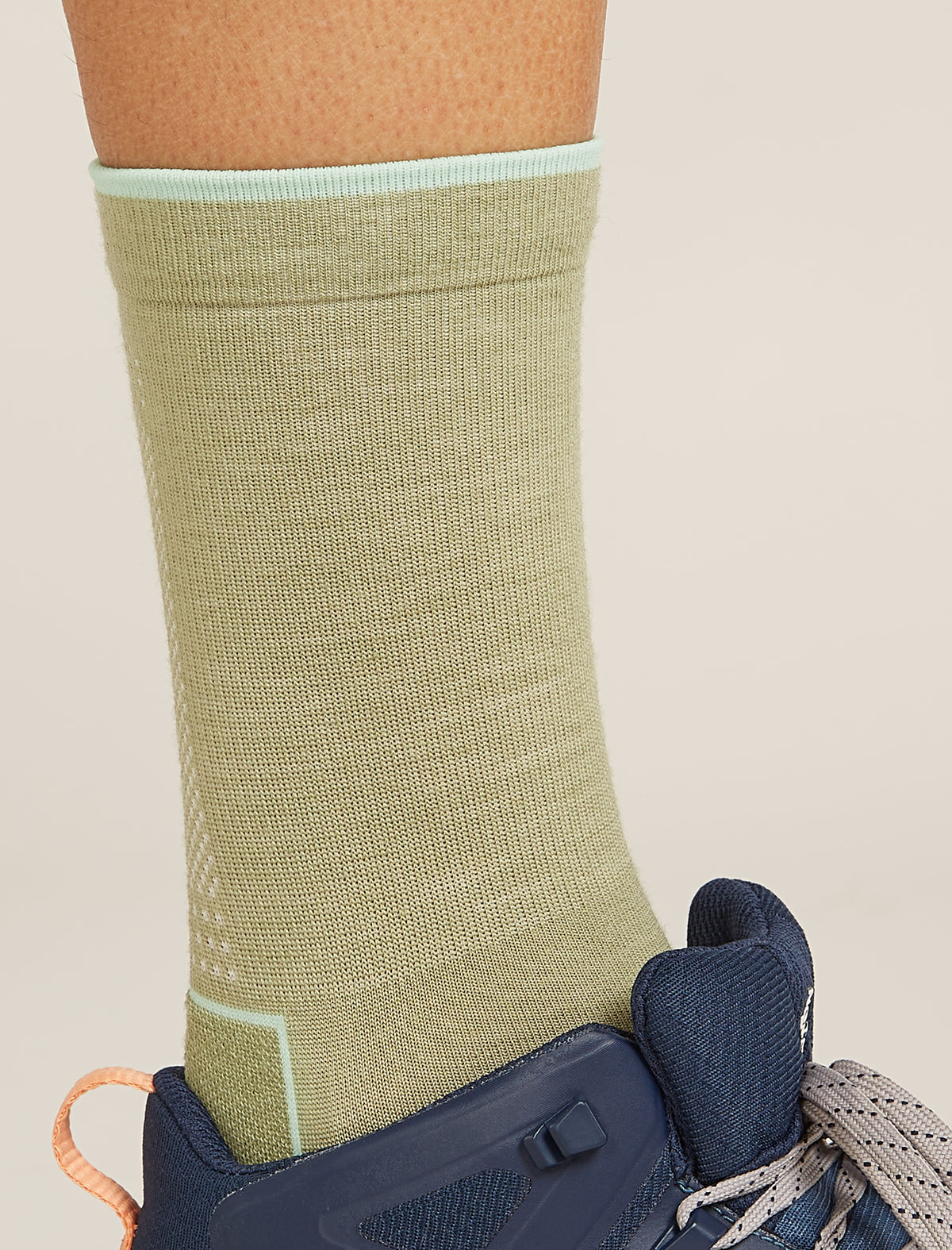 Women's Merino Blend Hike Cool-Lite 3Q Crew Socks  - 1