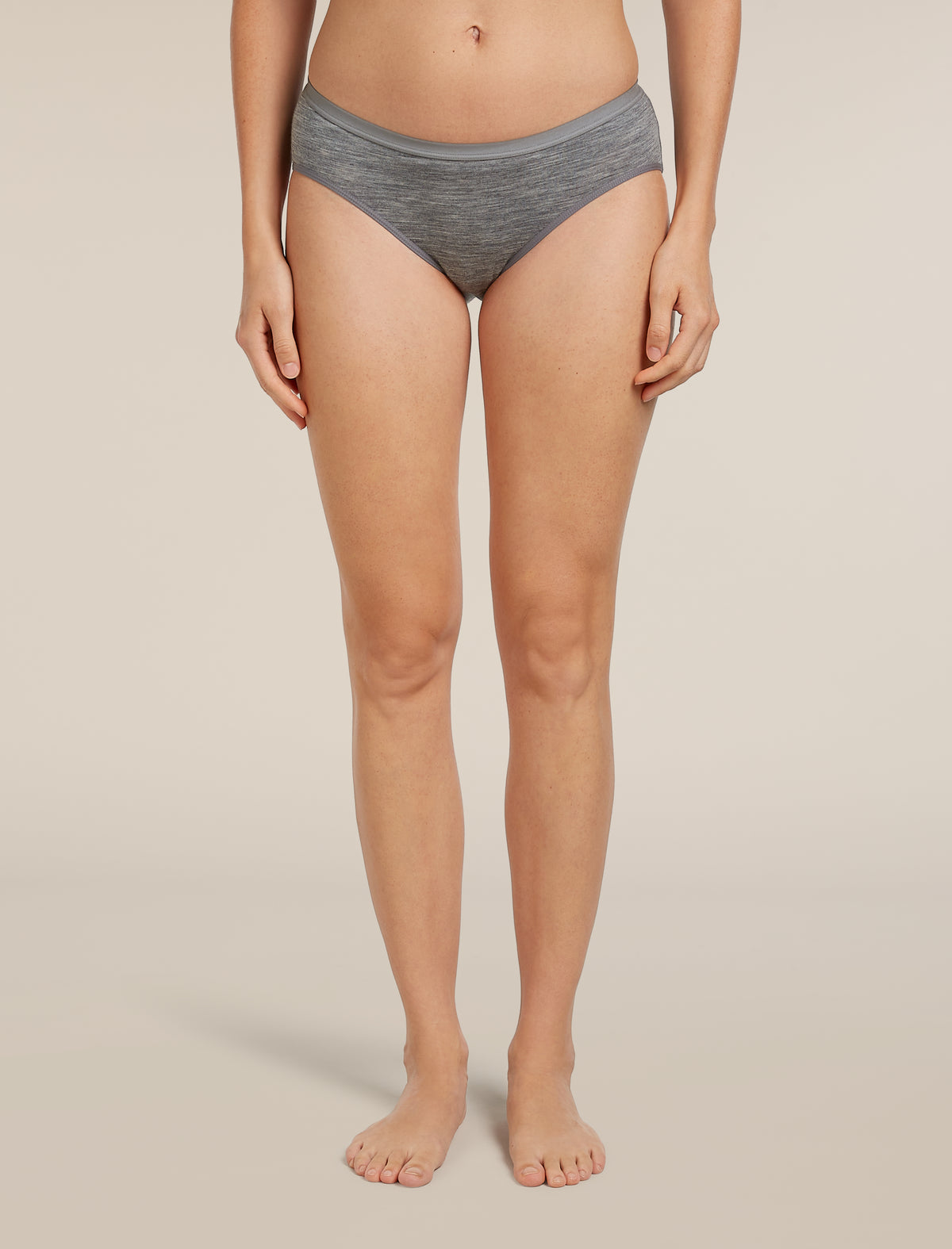 Women's Merino 150 Siren Hipkini Gritstone Heather - 1