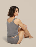 Women's Merino 150 Siren Hipkini Gritstone Heather - 6