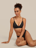 Women's Merino 150 Siren Bra Black - 5