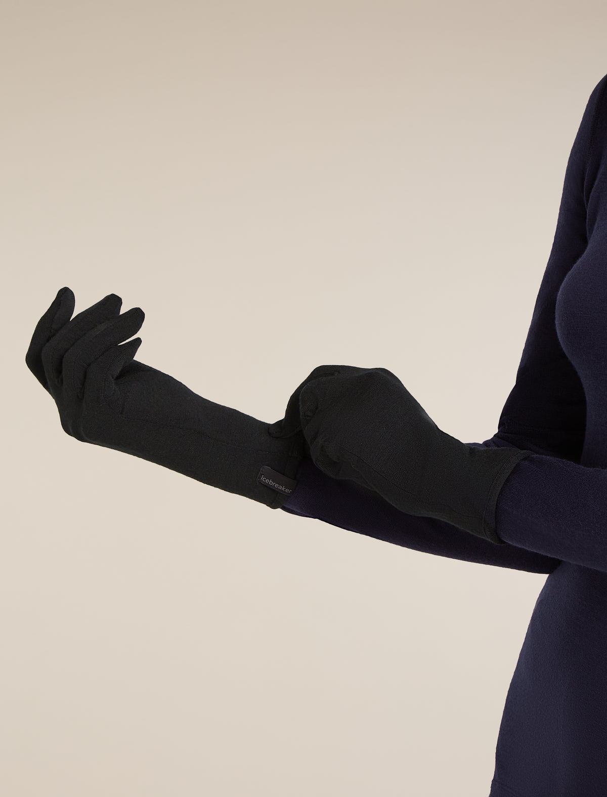 Unisex 260 Tech Glove Liners Black - 7