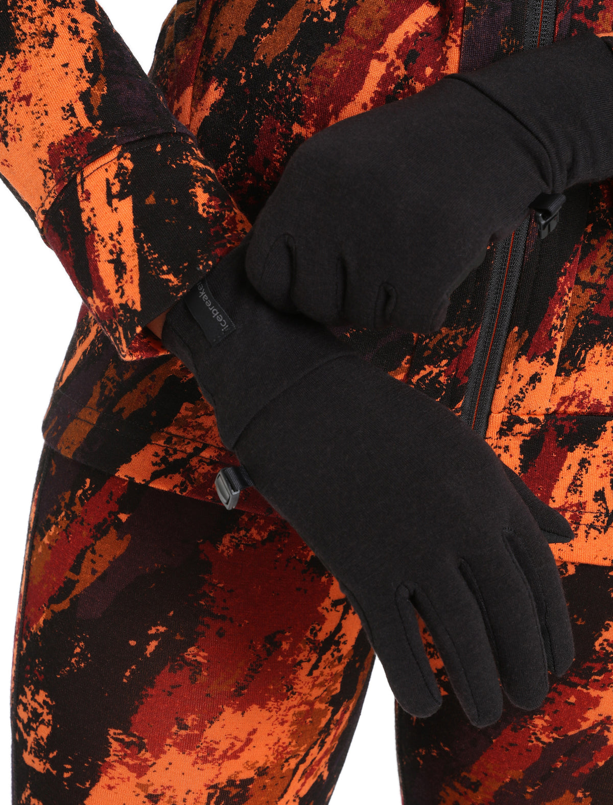 Unisex Merino Blend 360 Sierra Gloves Black - 8