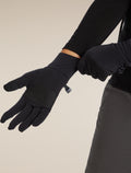 Unisex Merino Blend 360 Sierra Gloves Black - 7