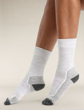 Women's Merino Hike+ Light Crew Socks Blizzard Heather - 2
