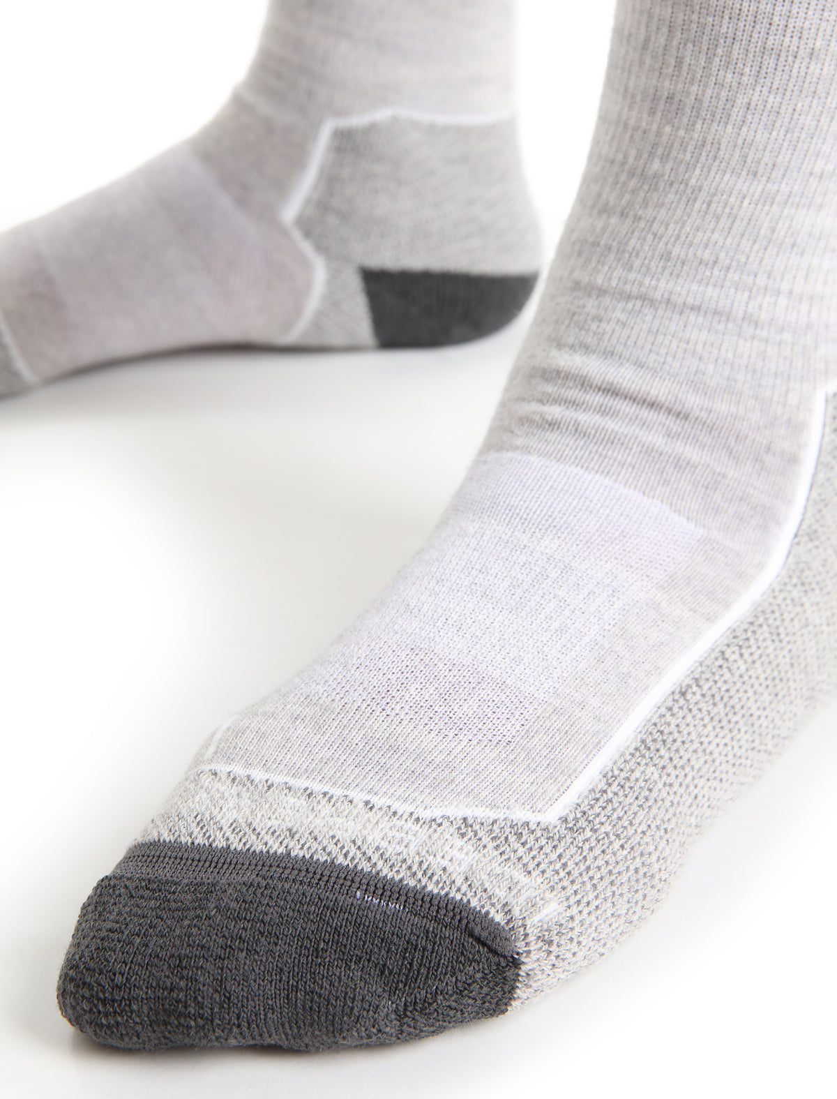 Women's Merino Hike+ Light Crew Socks Blizzard Heather - 4