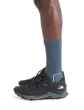 Men's Merino Hike+ Heavy Crew Socks Dawn/Lucid - 4