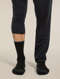 Merino Hike Medium Crew Socks Black/Alloy - 4