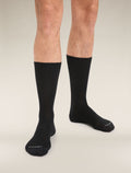 Men's Merino Lifestyle Fine Gauge Crew Socks  - 1