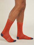 Men's Merino Lifestyle Fine Gauge Crew Socks  - 2