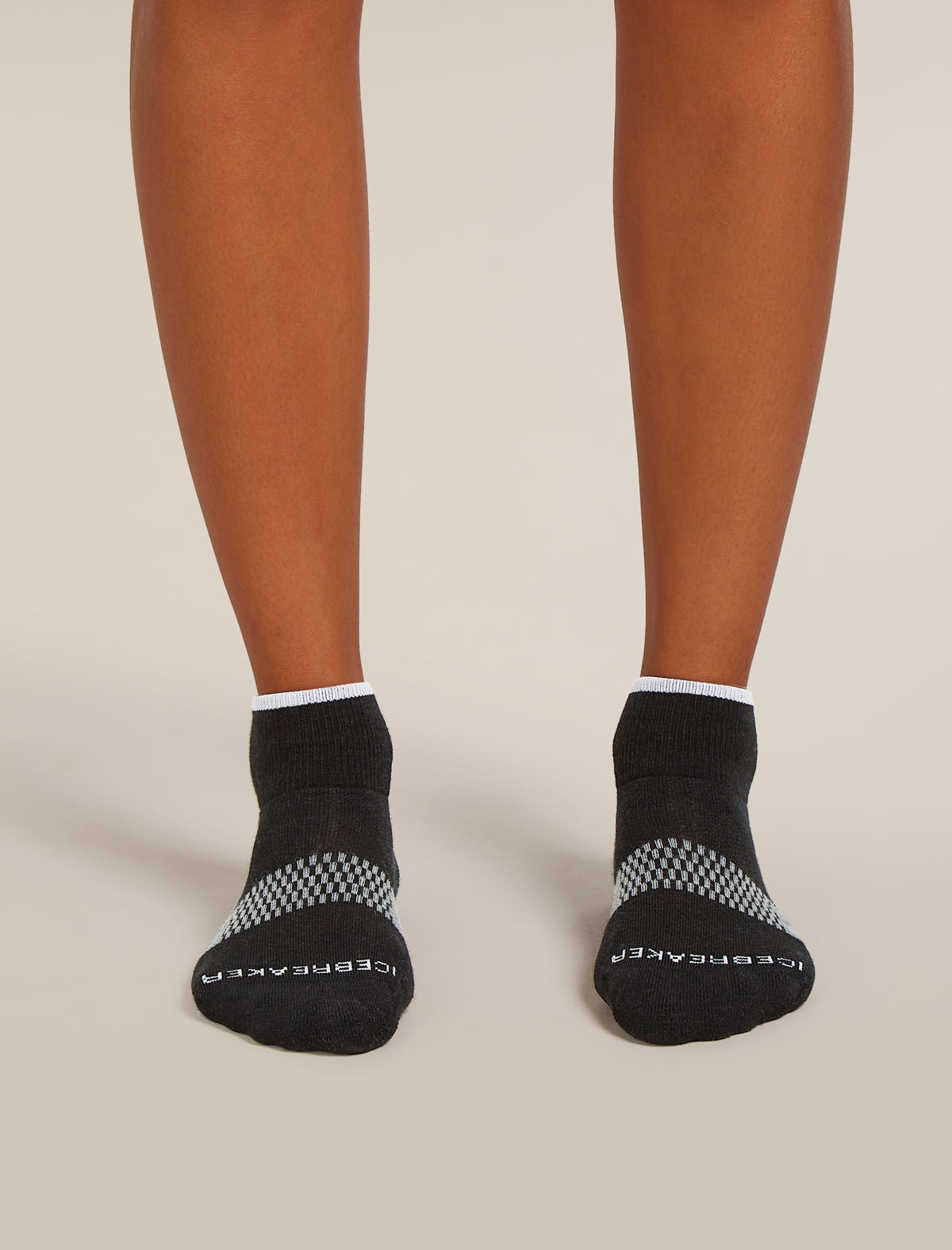 Women's Merino Multisport Light Mini Socks Black/Snow - 4