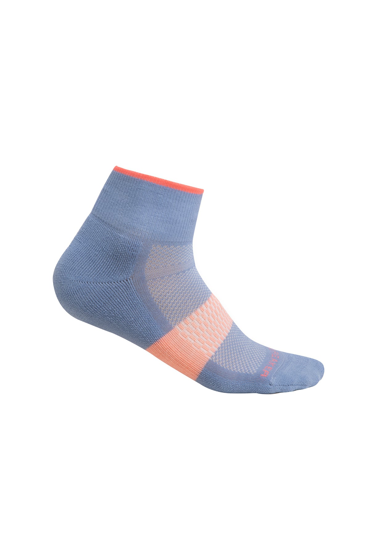 Women's Merino Multisport Light Mini Socks Kyanite/Tang - 3