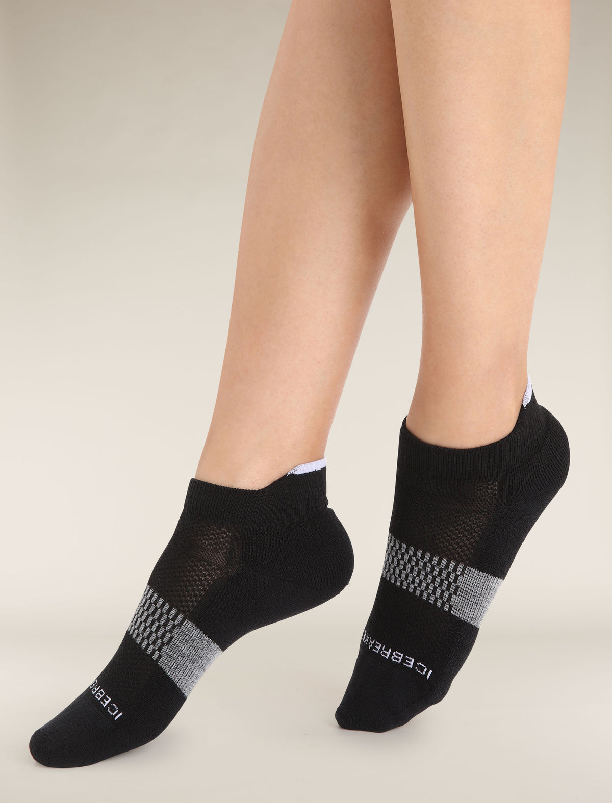 Women's Merino Multisport Light Micro Socks Black/Snow - 1