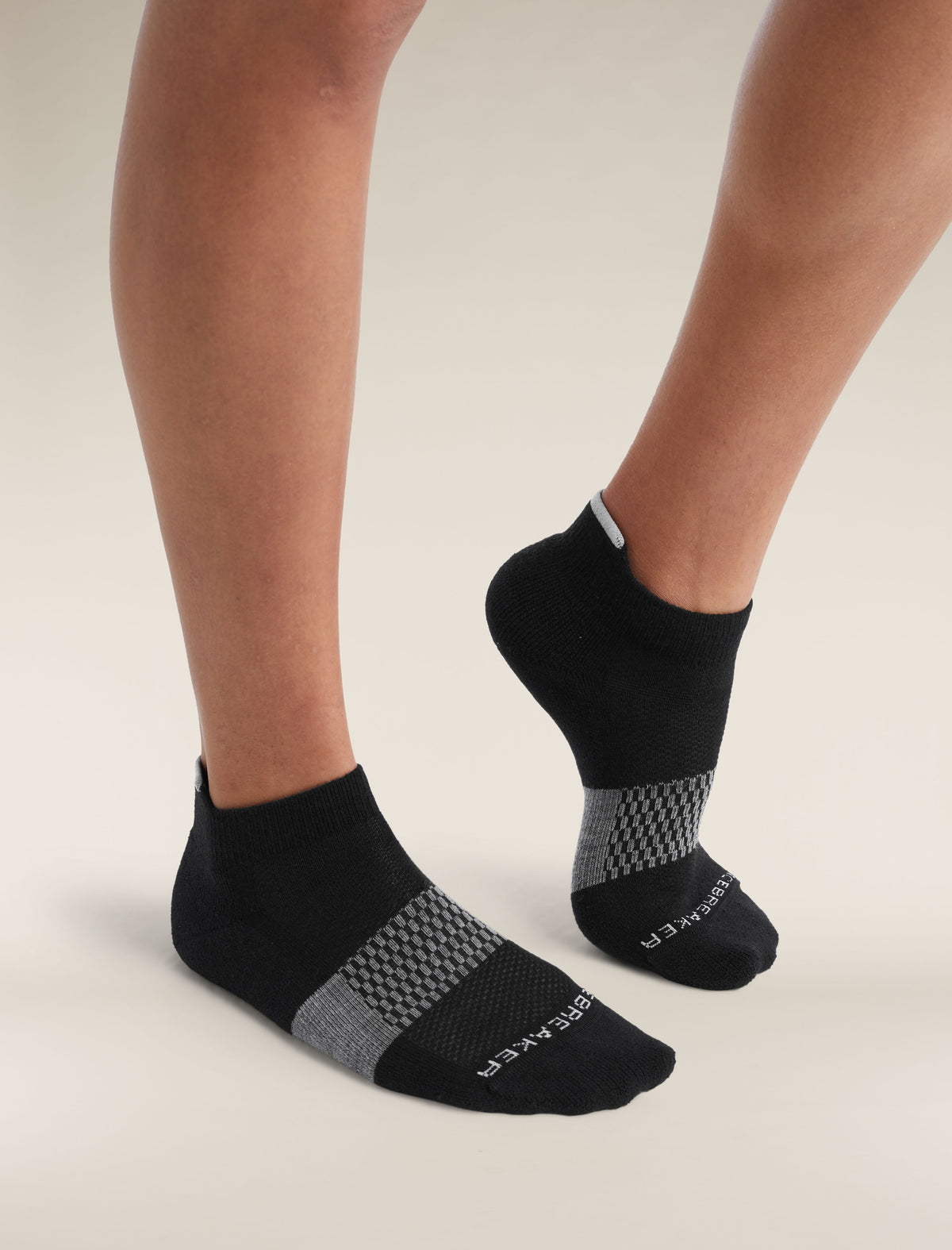 Women's Merino Multisport Light Micro Socks Black/Snow - 3