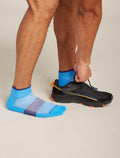 Men's Merino Multisport Light Mini Socks Arctic/royal navy - 1