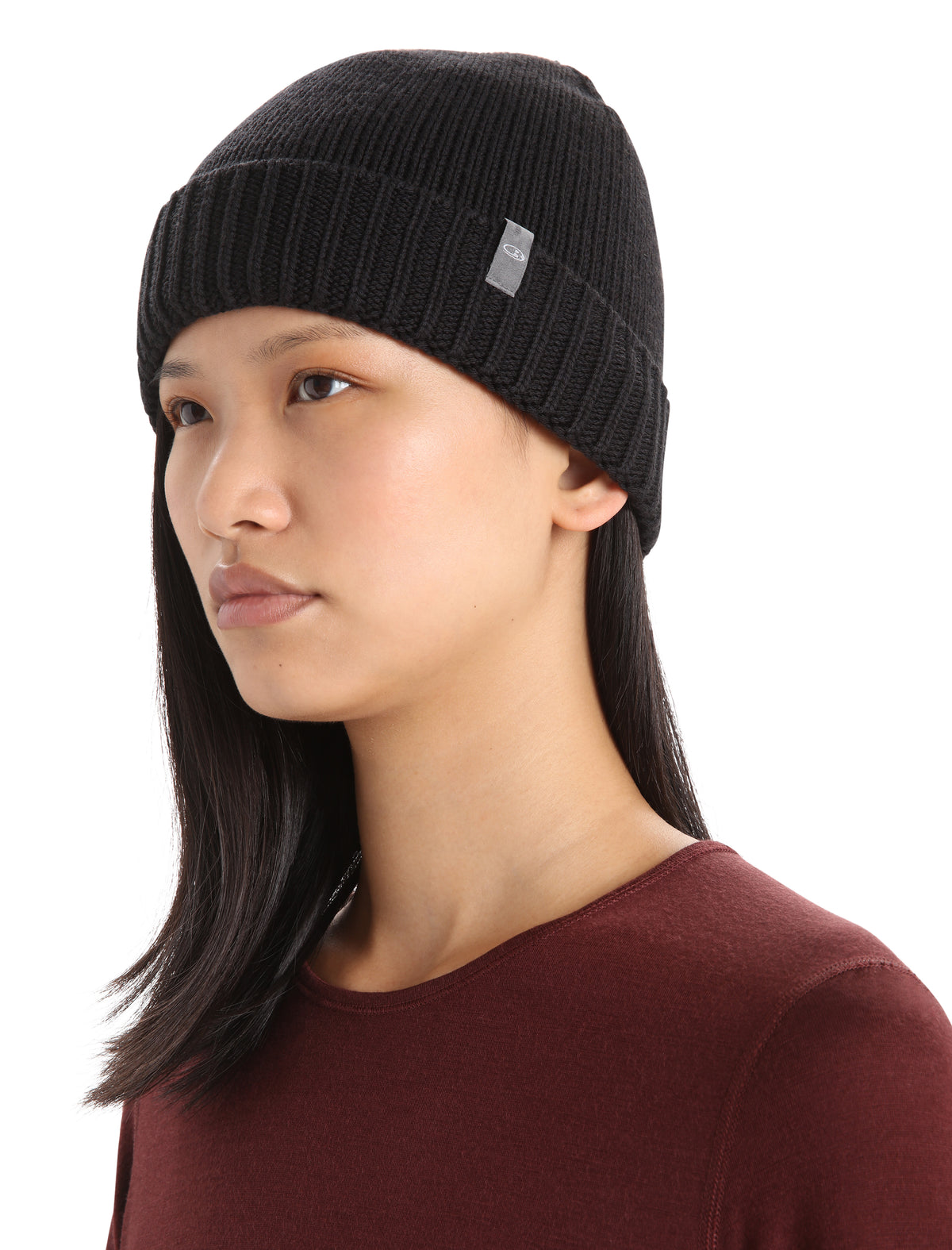 Unisex Vela Cuff Beanie Black - 8