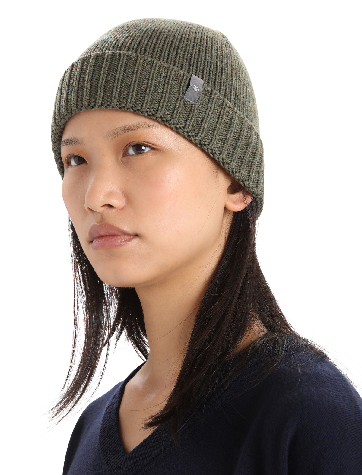 Unisex Vela Cuff Beanie Loden - 4
