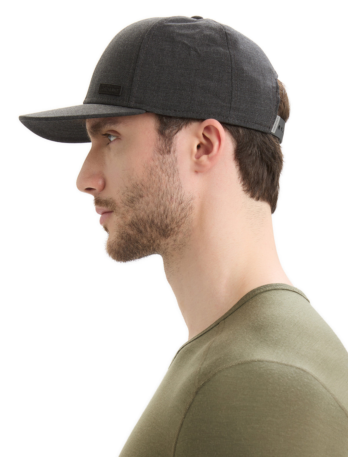 Unisex Merino Blend Icebreaker Patch Hat Metro Heather - 3