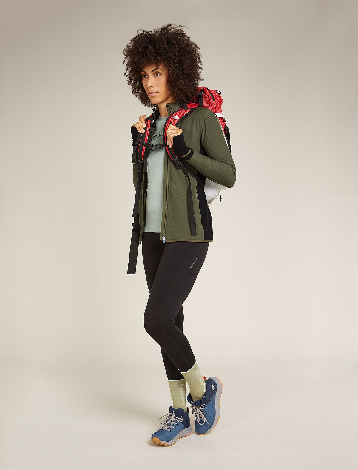 Women's Descender Long Sleeve Zip Jacket  - 4