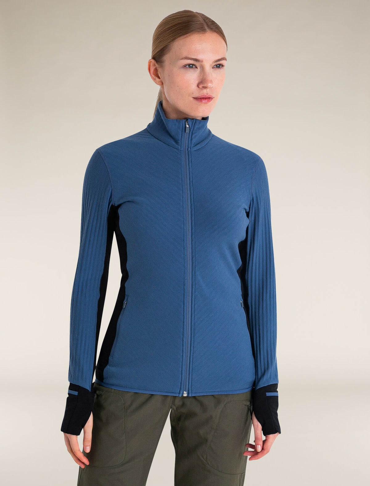 Women's Descender Long Sleeve Zip Jacket  - 1