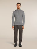 Men's Merino 200 Oasis Long Sleeve Half Zip Thermal Top Undyed - 3