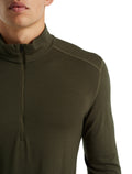 Men's Merino 260 Tech Long Sleeve Half Zip Thermal Top Loden - 4