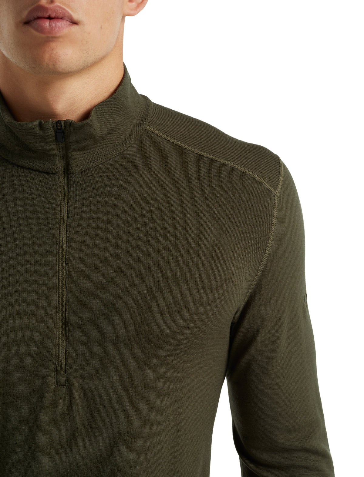 Men's Merino 260 Tech Long Sleeve Half Zip Thermal Top Loden - 4