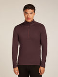 Men's Merino 260 Tech Long Sleeve Half Zip Thermal Top Java - 1