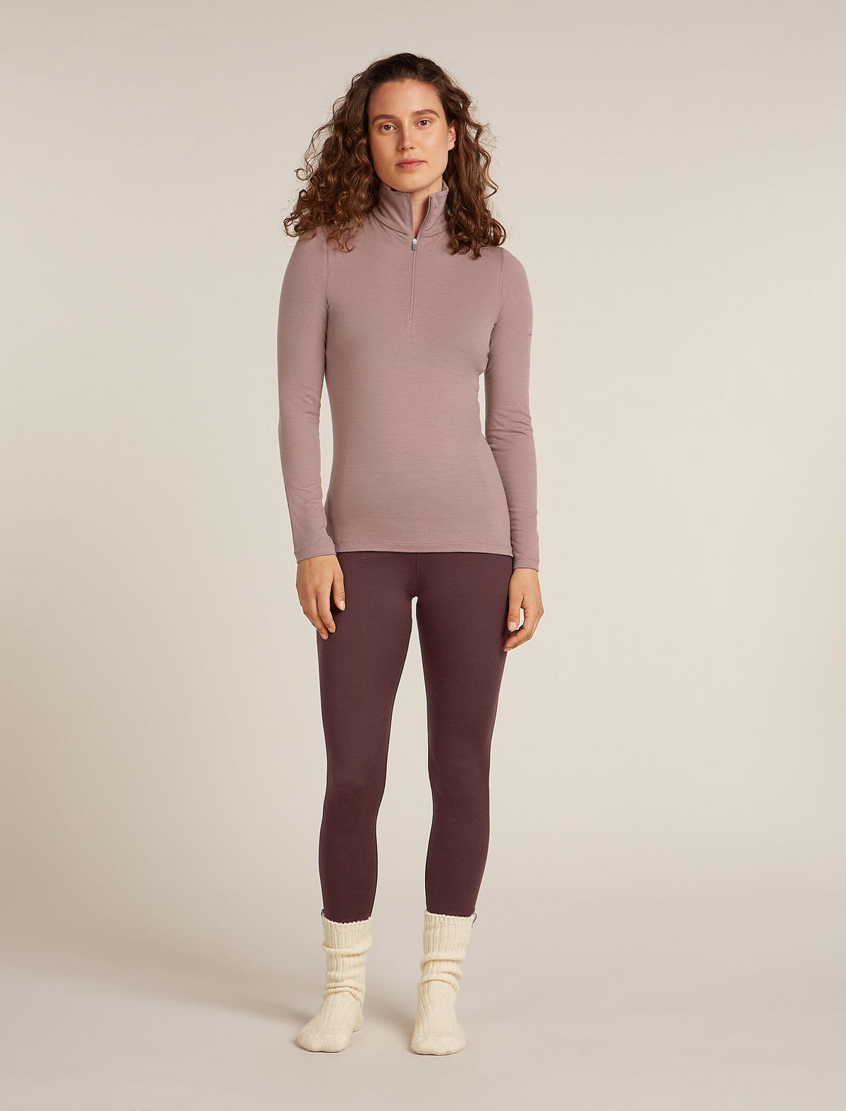 Women's Merino 200 Oasis Long Sleeve Half Zip Thermal Top  - 7
