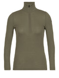 Women's Merino 175 Everyday Long Sleeve Half Zip Thermal Top Loden - 1