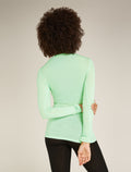Women's Merino 175 Everyday Long Sleeve Half Zip Thermal Top Glass - 2