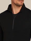 Men's Merino 175 Everyday Long Sleeve Half Zip Thermal Top Black - 5