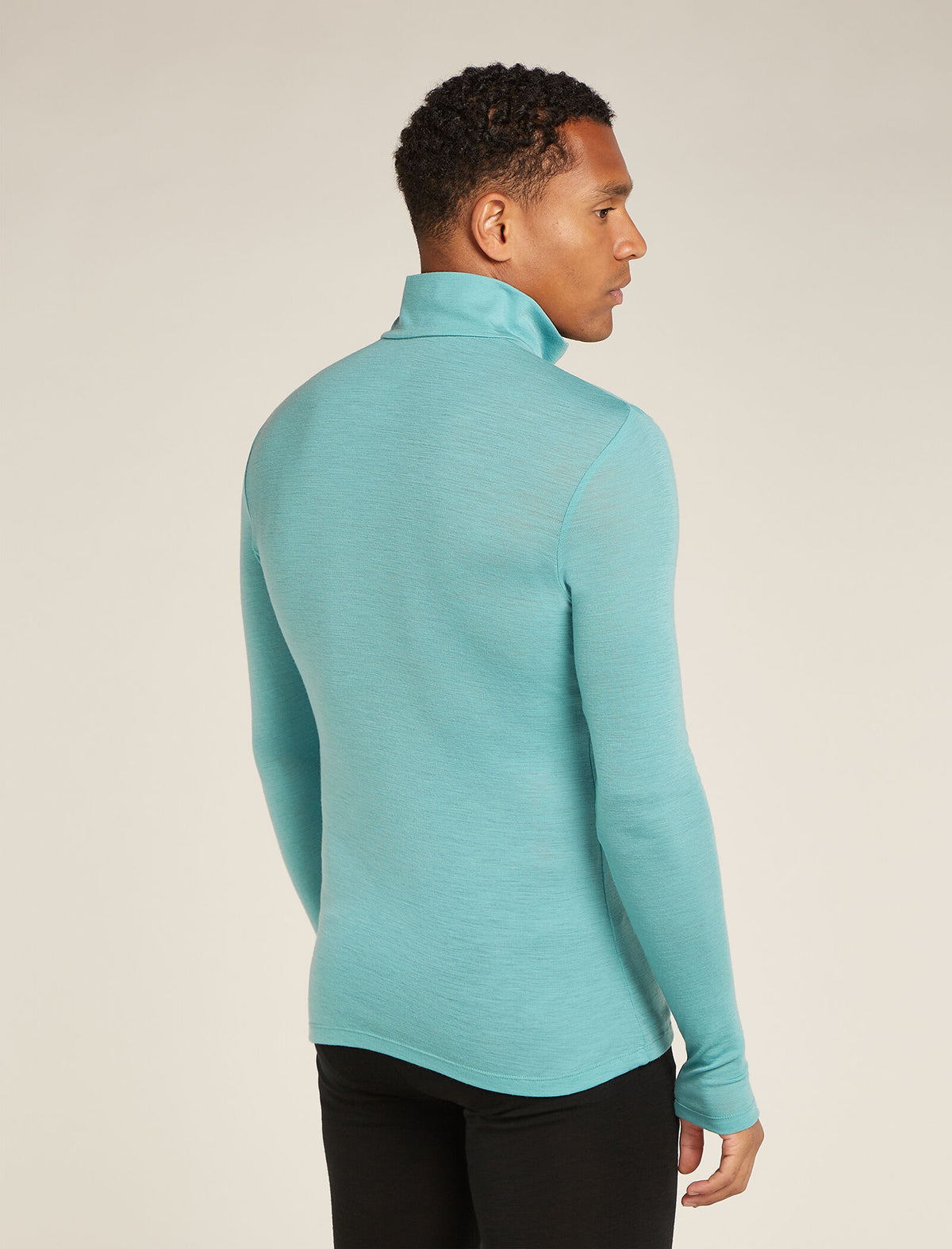 Men's Merino 175 Everyday Long Sleeve Half Zip Thermal Top Cloud Ray - 2