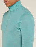 Men's Merino 175 Everyday Long Sleeve Half Zip Thermal Top Cloud Ray - 5