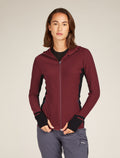 Women's Descender Long Sleeve Zip Hoodie  - 1