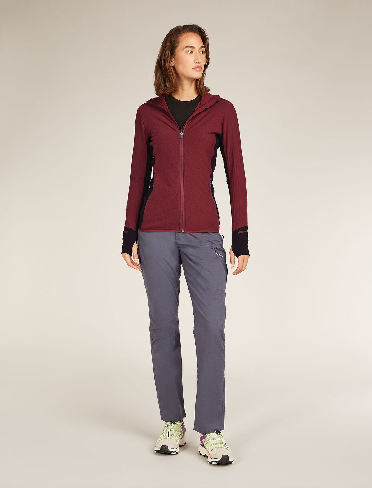 Women's Descender Long Sleeve Zip Hoodie  - 3