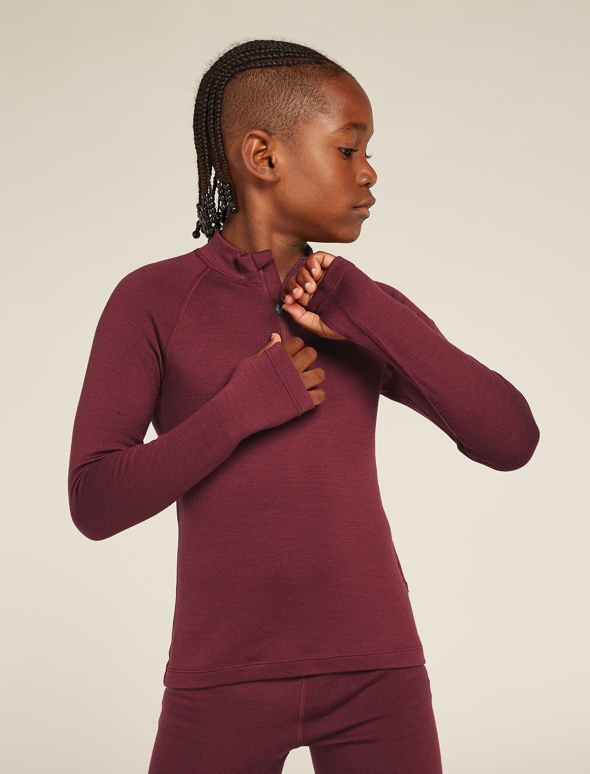Kids’ Merino 260 Tech Long Sleeve Half Zip Thermal Top  - 2