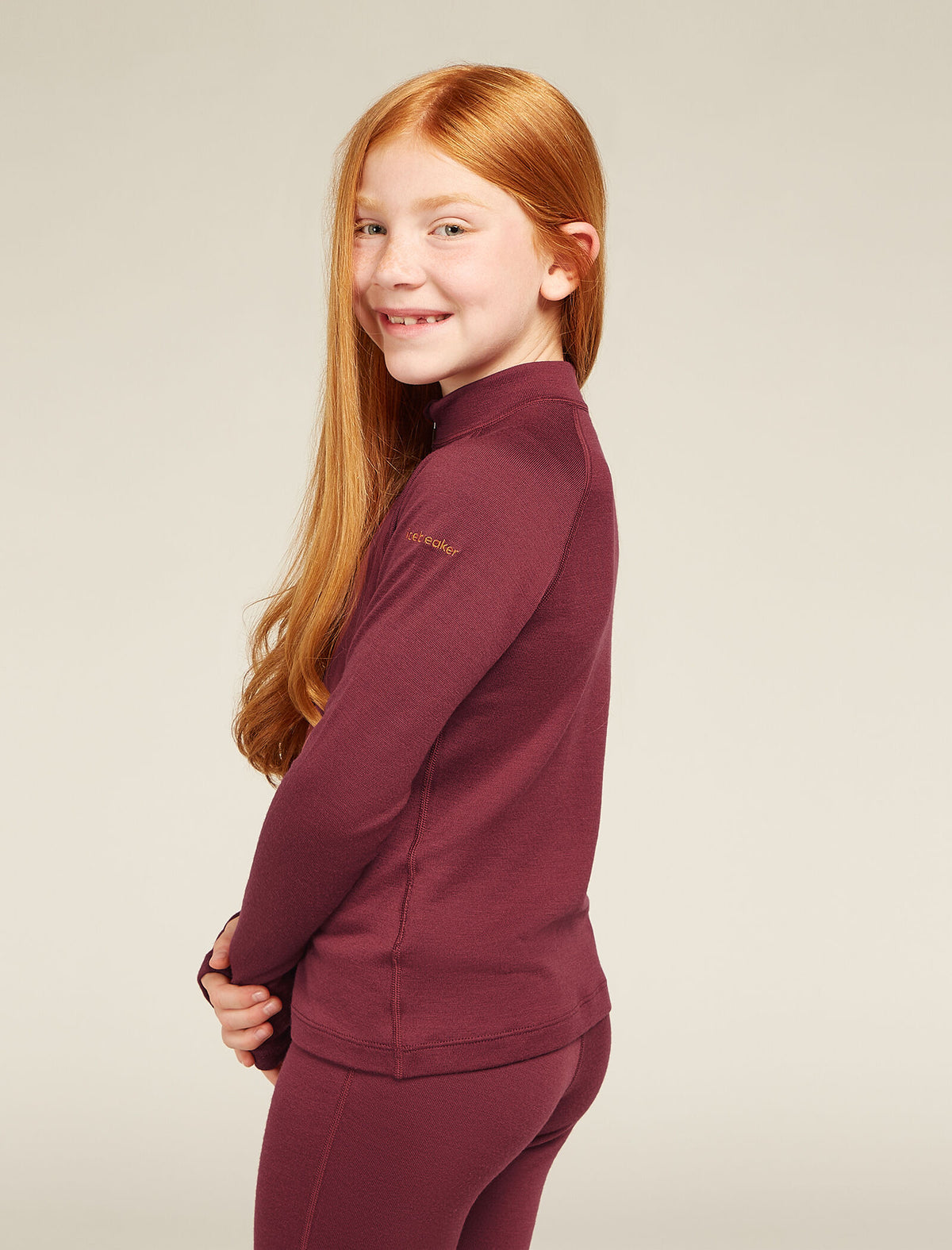 Kids’ Merino 260 Tech Long Sleeve Half Zip Thermal Top  - 3