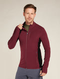 Men's Descender Long Sleeve Zip Jacket  - 1