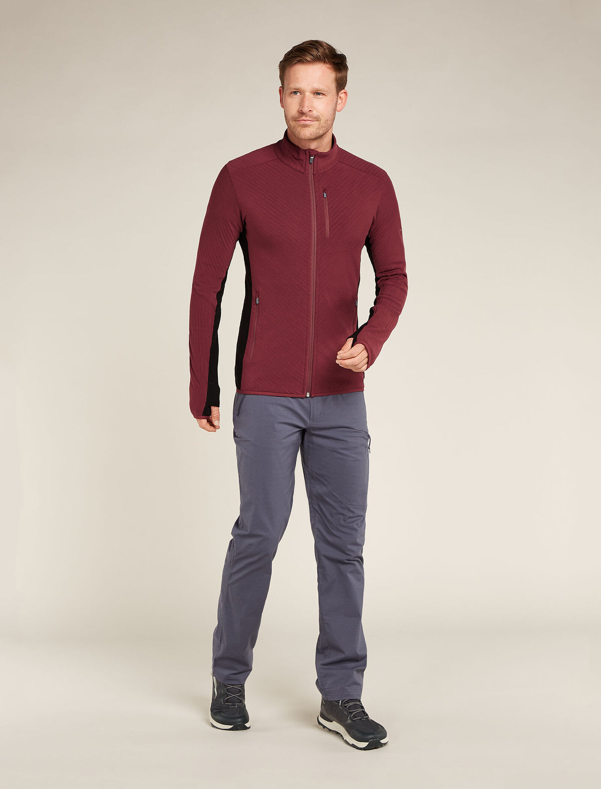 Men's Descender Long Sleeve Zip Jacket  - 3