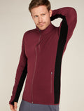 Men's Descender Long Sleeve Zip Jacket  - 6