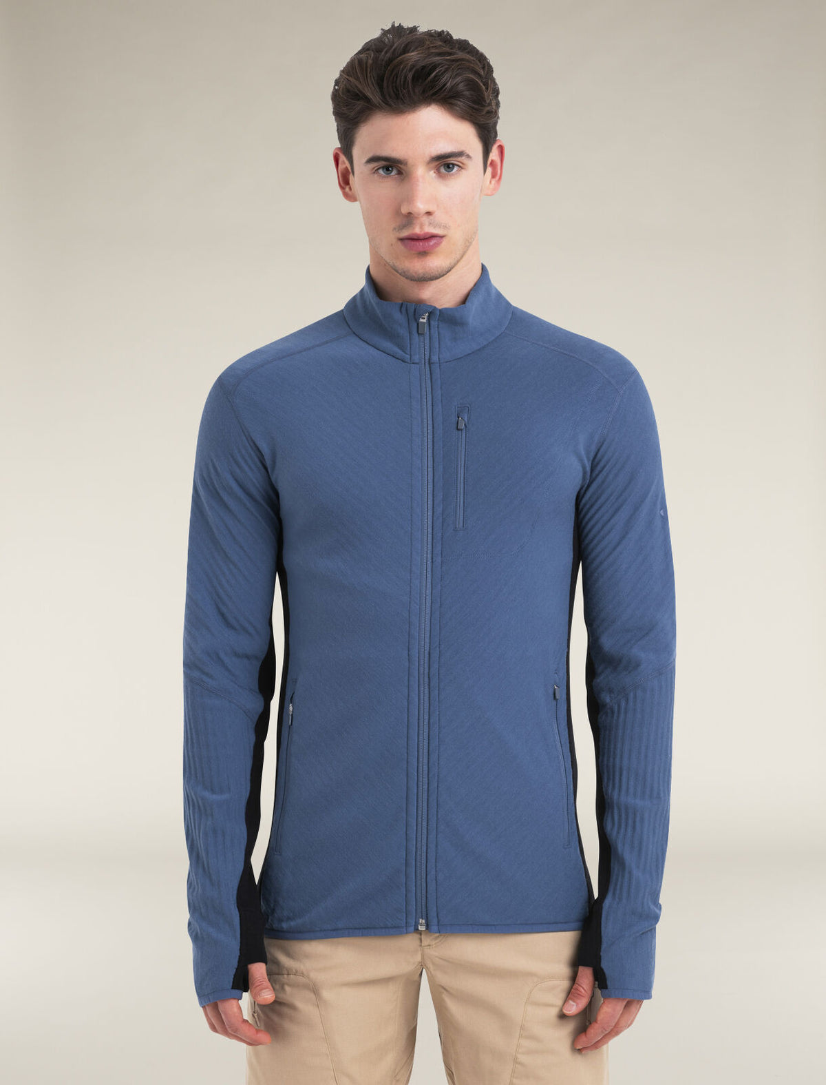 Men's Descender Long Sleeve Zip Jacket  - 1