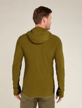 Men's Descender Long Sleeve Zip Hoodie Algae - 2