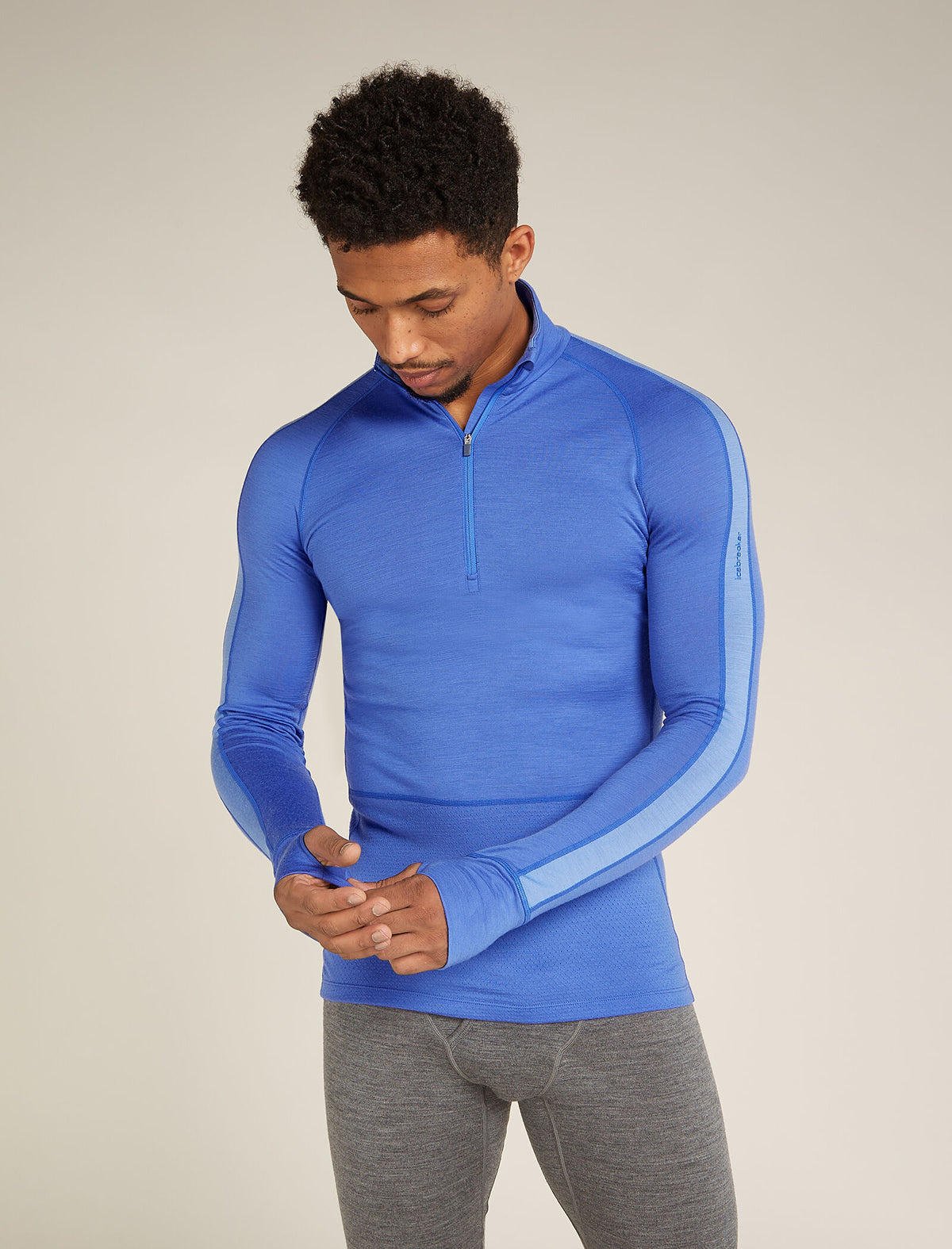 Men's Merino 200 ZoneKnit™ Long Sleeve Half Zip Thermal Top  - 1